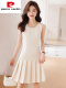 单件米白色连衣裙