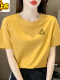 T恤/圆领/黄色/三角形