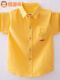 2110小熊长袖衬衫【黄色】