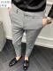 浅灰色-长裤