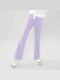 春秋款喇叭裤：紫色