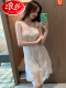 KMN501白色网纱裙