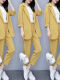 黄色外套+裤子+吊带【三件套】