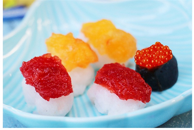 嘉娜宝日本进口食玩糖寿司造型28.5g