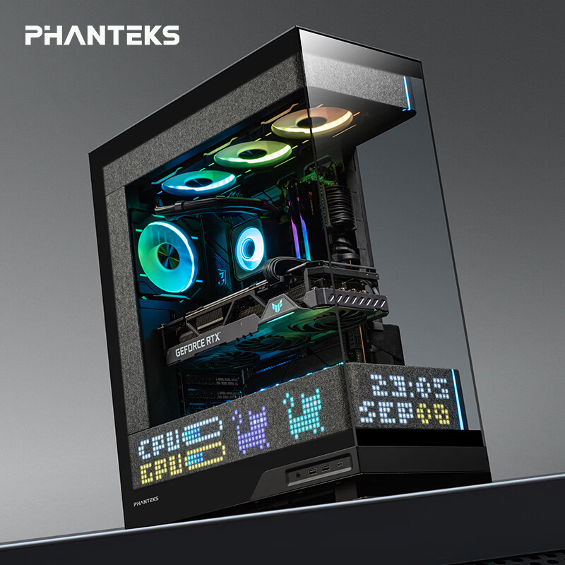 追风者 Evolv X2 / XT View Matrix 矩阵灯显机箱上市,1499 / 499 元