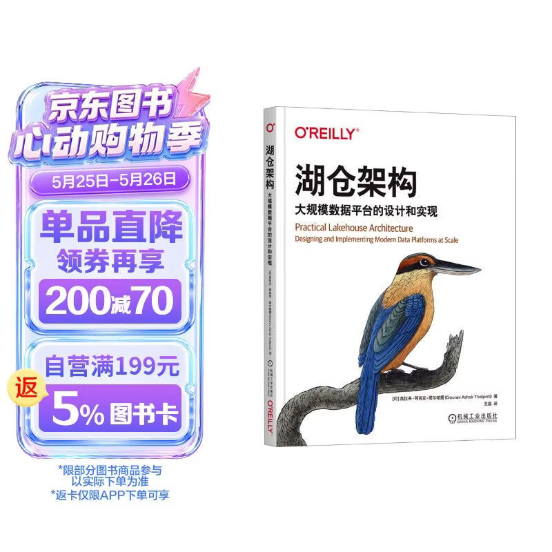 湖仓架构：大规模数据平台的设计和实现