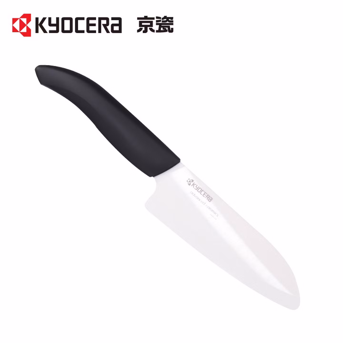 KYOCERA京瓷陶瓷刀日本进口刀刃日式菜刀水果刀宝宝婴儿辅食刀具 珍珠黑