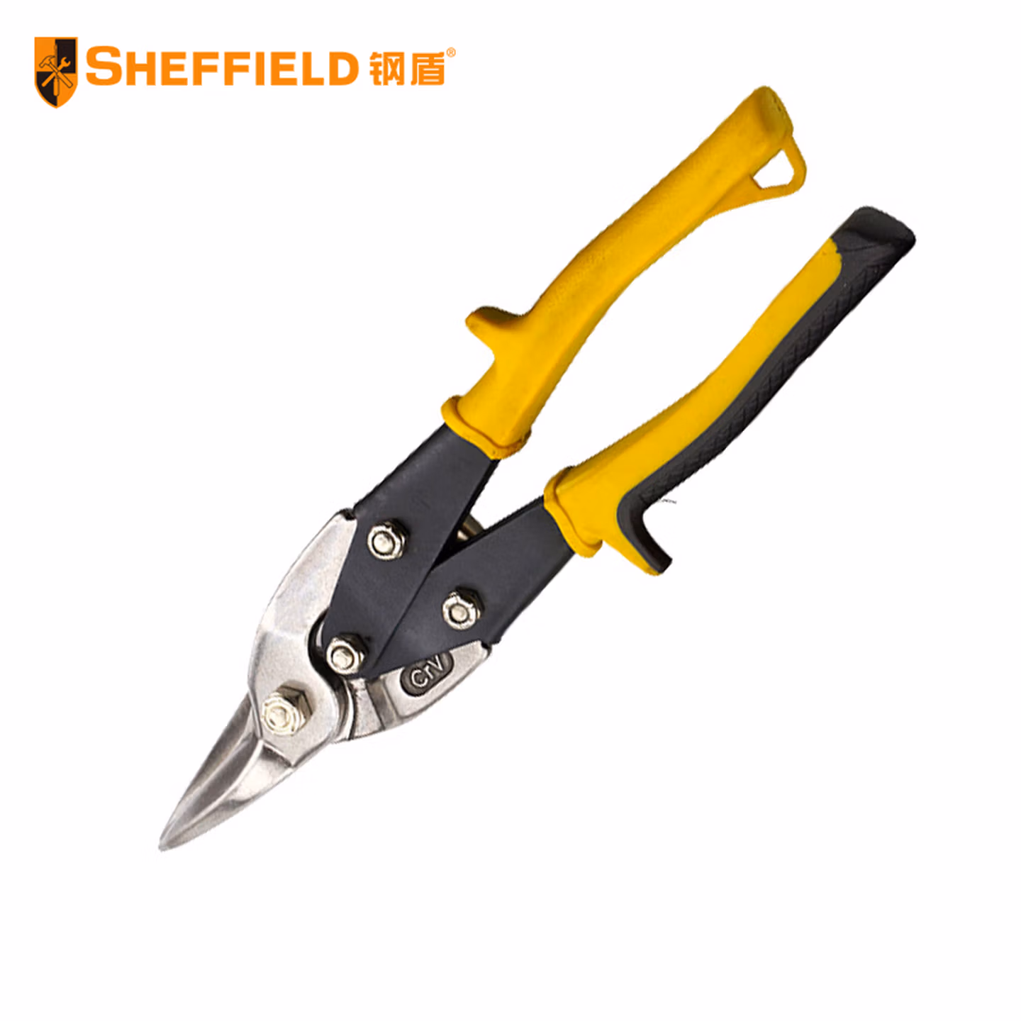 钢盾  SHEFFIELD S068102 航空剪(直头)10英寸 铁皮剪刀工业