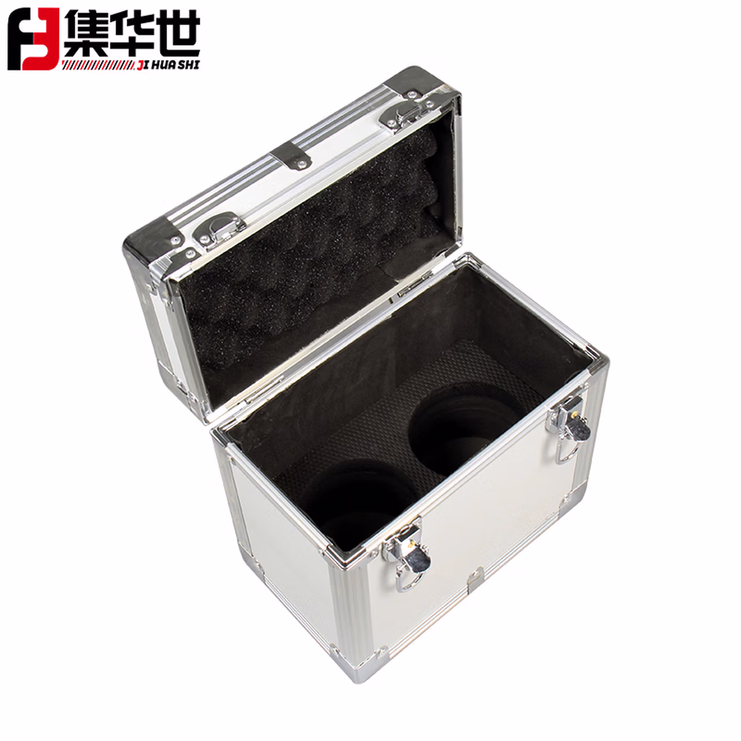 集华世 铝合金油品取样箱变压器采样箱【8支装100ml注射器取样箱/空箱】JHS