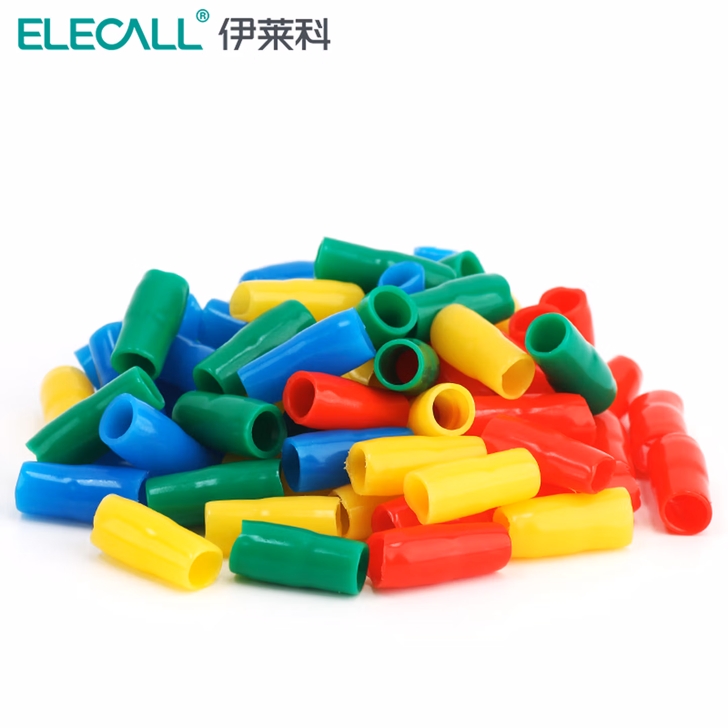 伊莱科（ELECALL） 冷压裸端子绝缘软套管接线端子护套线套管绝缘软护套绝缘套
