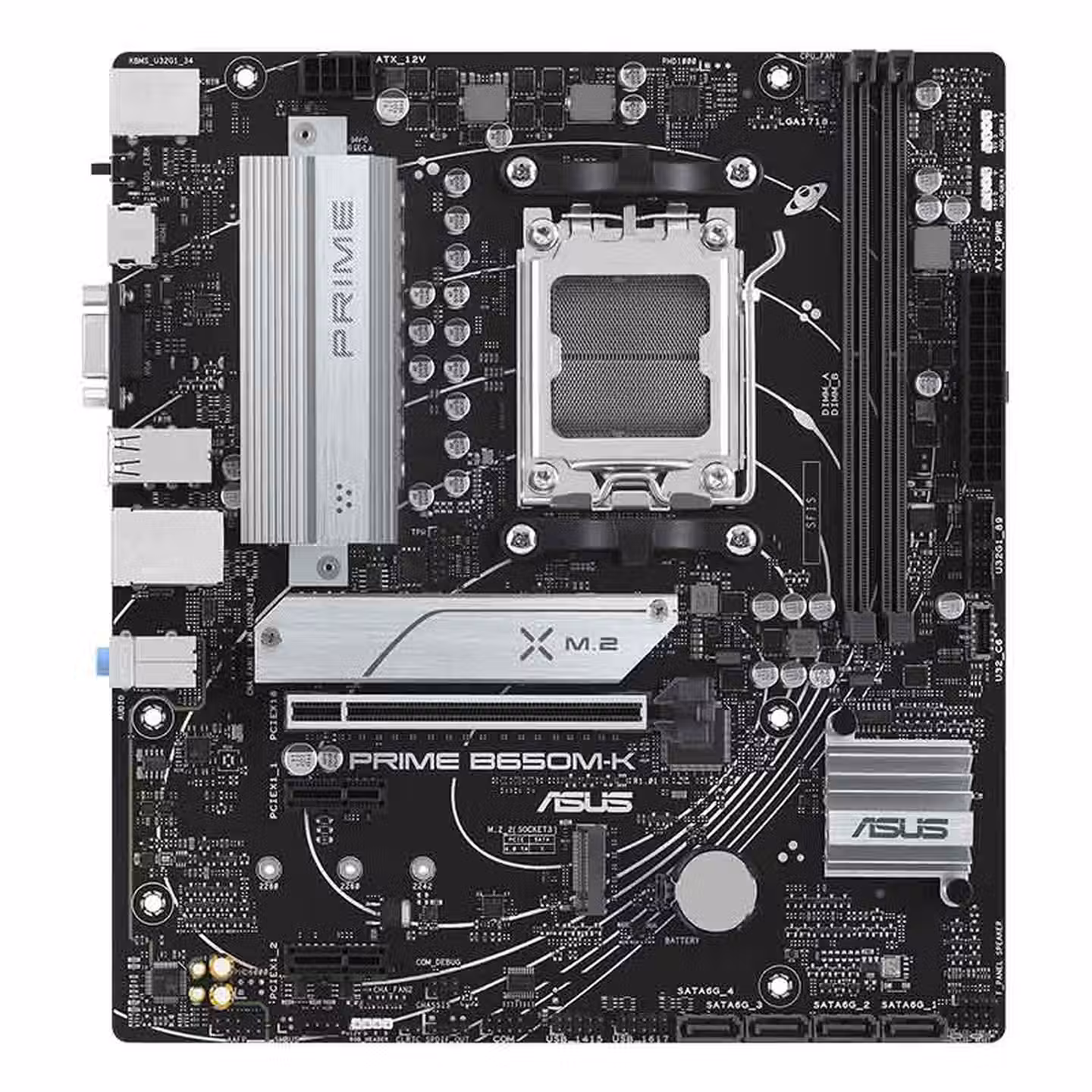 华硕（ASUS）PRIME B650M-K 主板 支持DDR5 CPU 9600