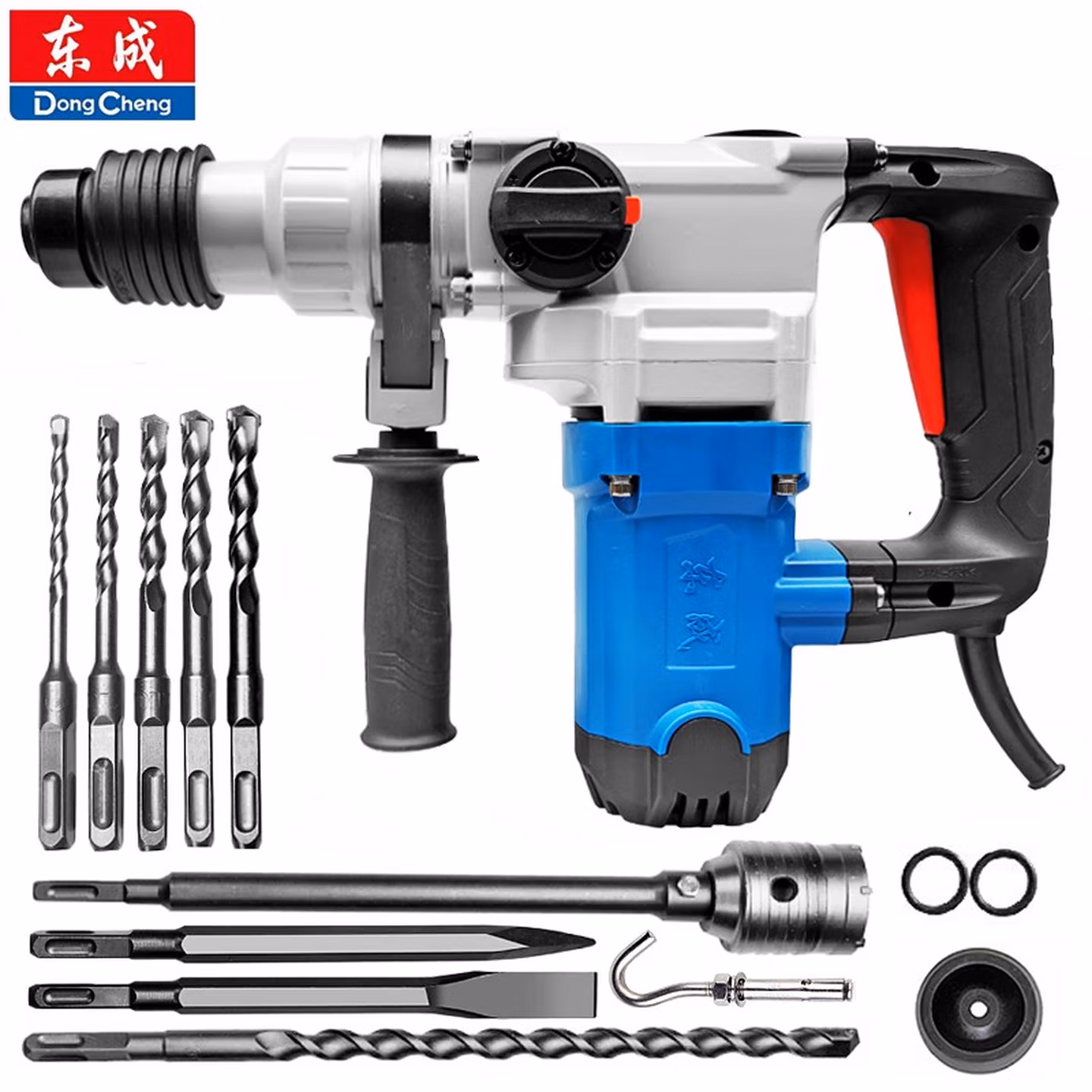 东成电锤电镐两用Z1C-FF03-28冲击钻双功能墙面钻孔开槽电动工具 标配+套