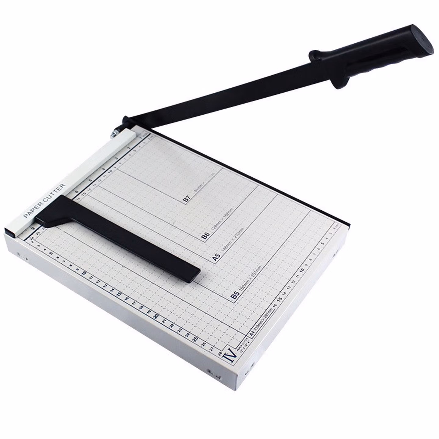 格立特 切纸机 手动裁纸刀切纸铡刀小型裁纸机照片切割裁剪器闸刀切纸多功能桌面钢制