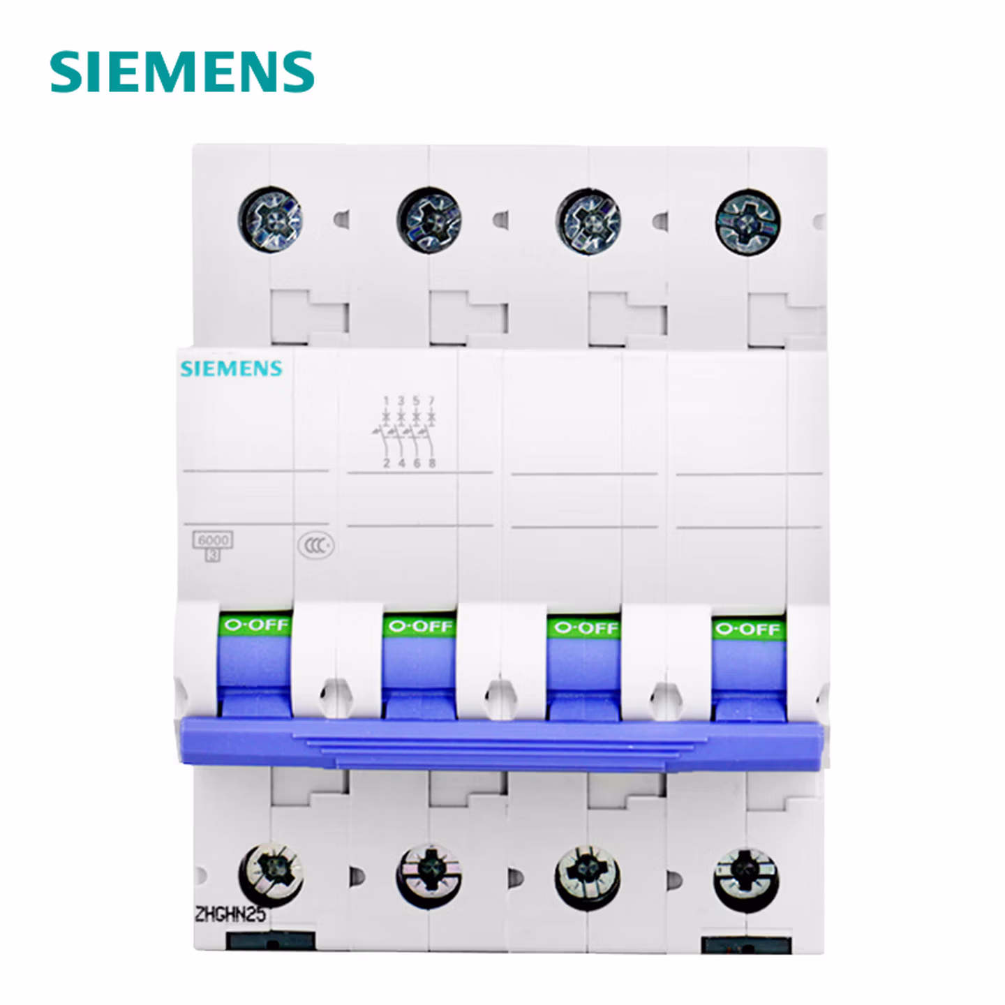 西门子 5SN6 微型断路器 4P C 8A 6KA 5SN64087CN