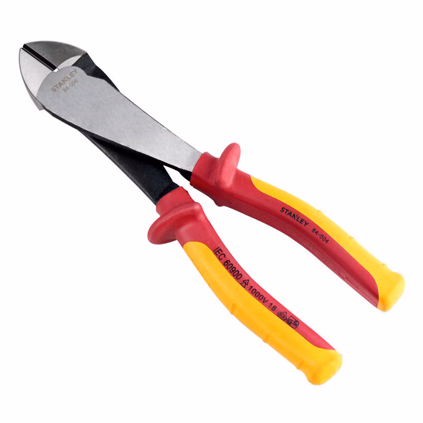 史丹利（STANLEY）84-003-23 FatMax绝缘斜嘴钳7” 斜口钳偏
