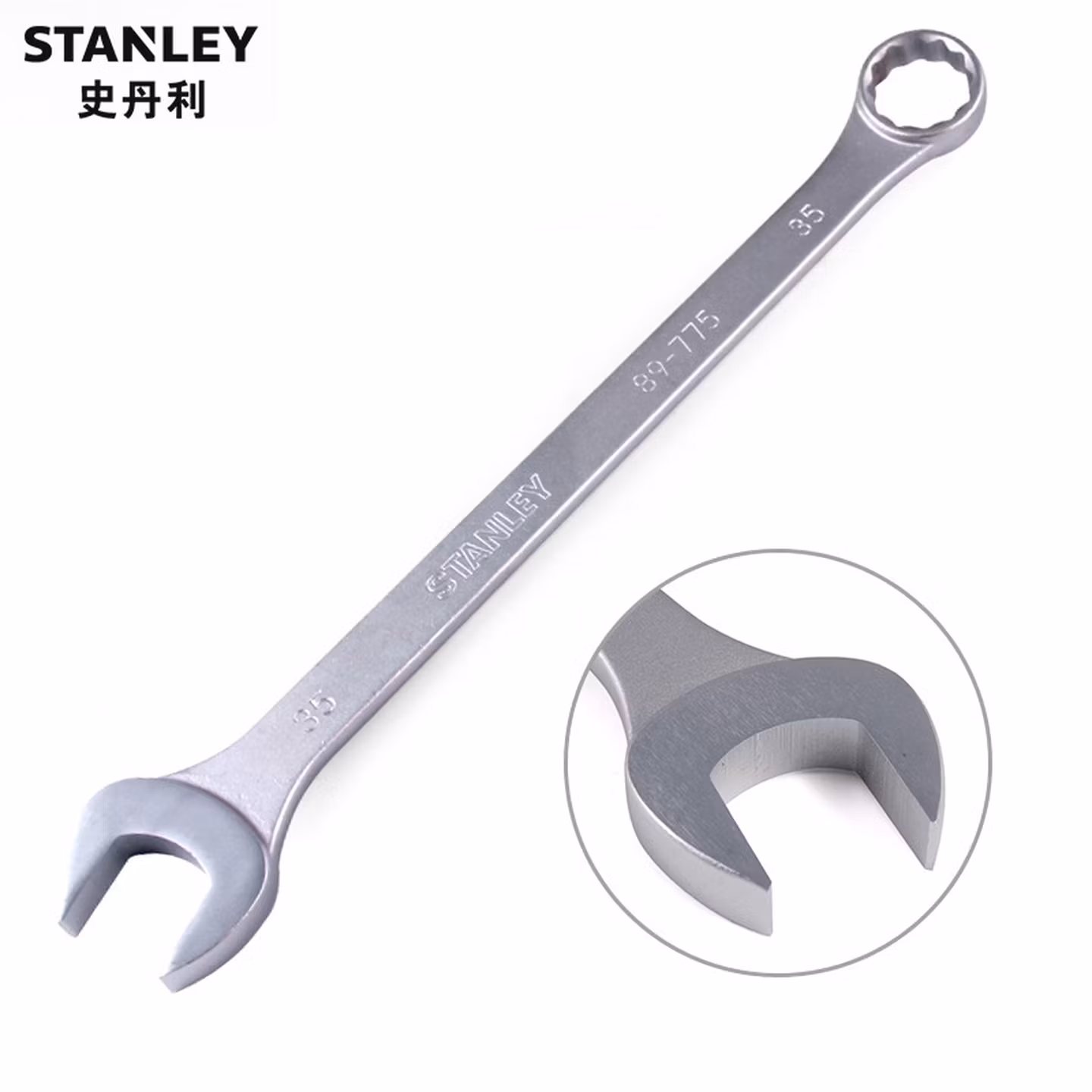 史丹利（STANLEY）公制两用大扳手36mm大号梅花开口双头双向汽修呆扳手89