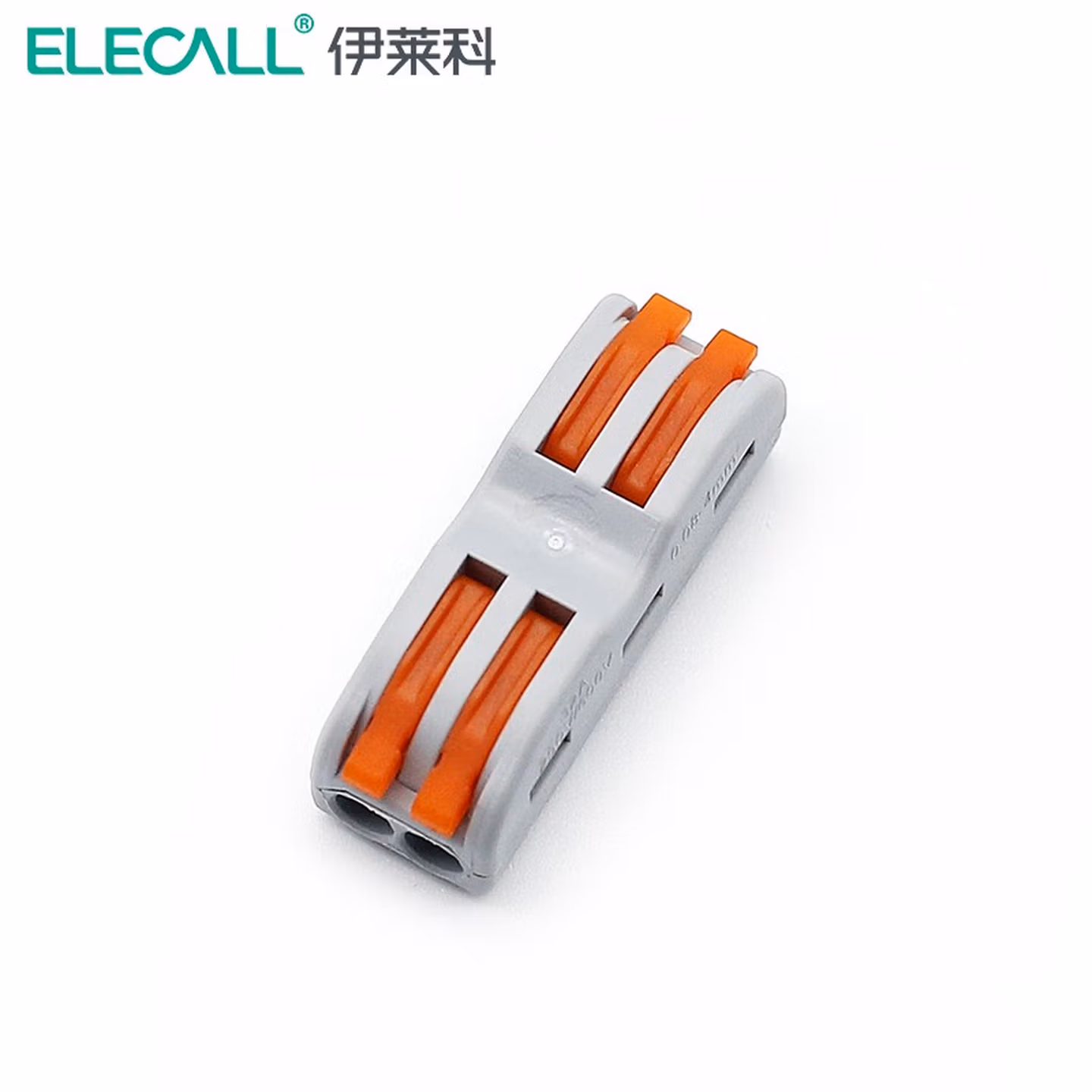 伊莱科（ELECALL）接线端子接线器快速电线连接器2进2出3进3出按压式家用接