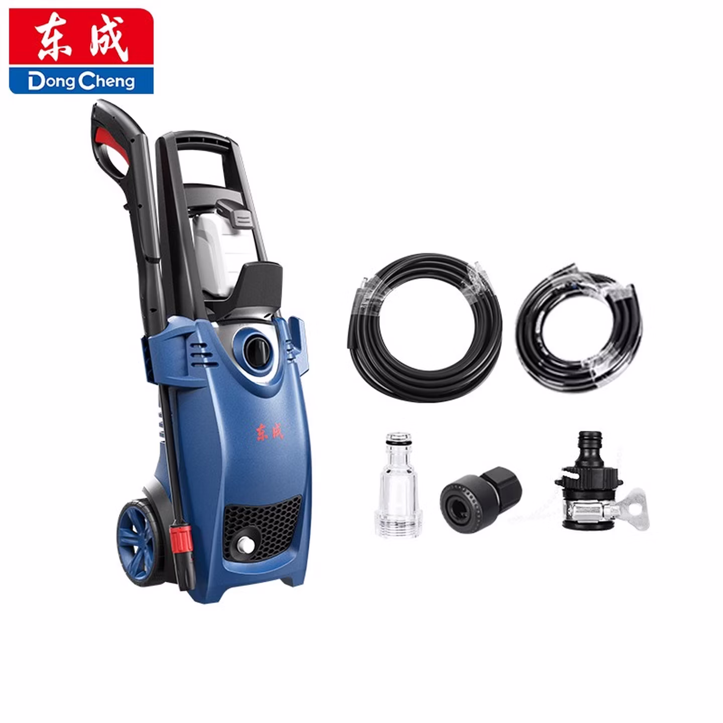 东成手提便携式高压清洗机洗车机Q1W-FF-5.5/10家用汽车设备洗车水枪