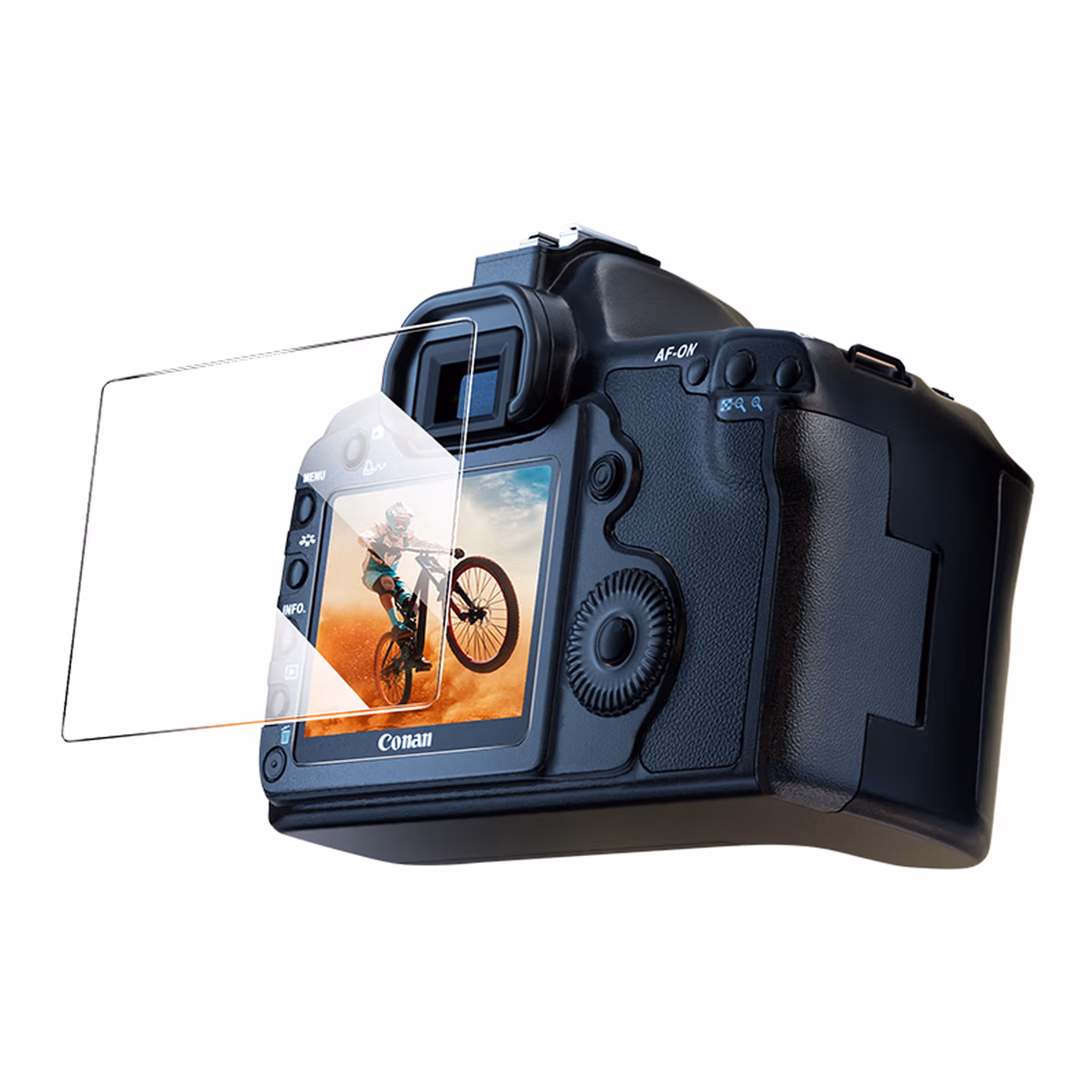 绿巨能（llano）适用佳能相机钢化膜相机屏幕保护贴膜微单单反配件/EOS R1