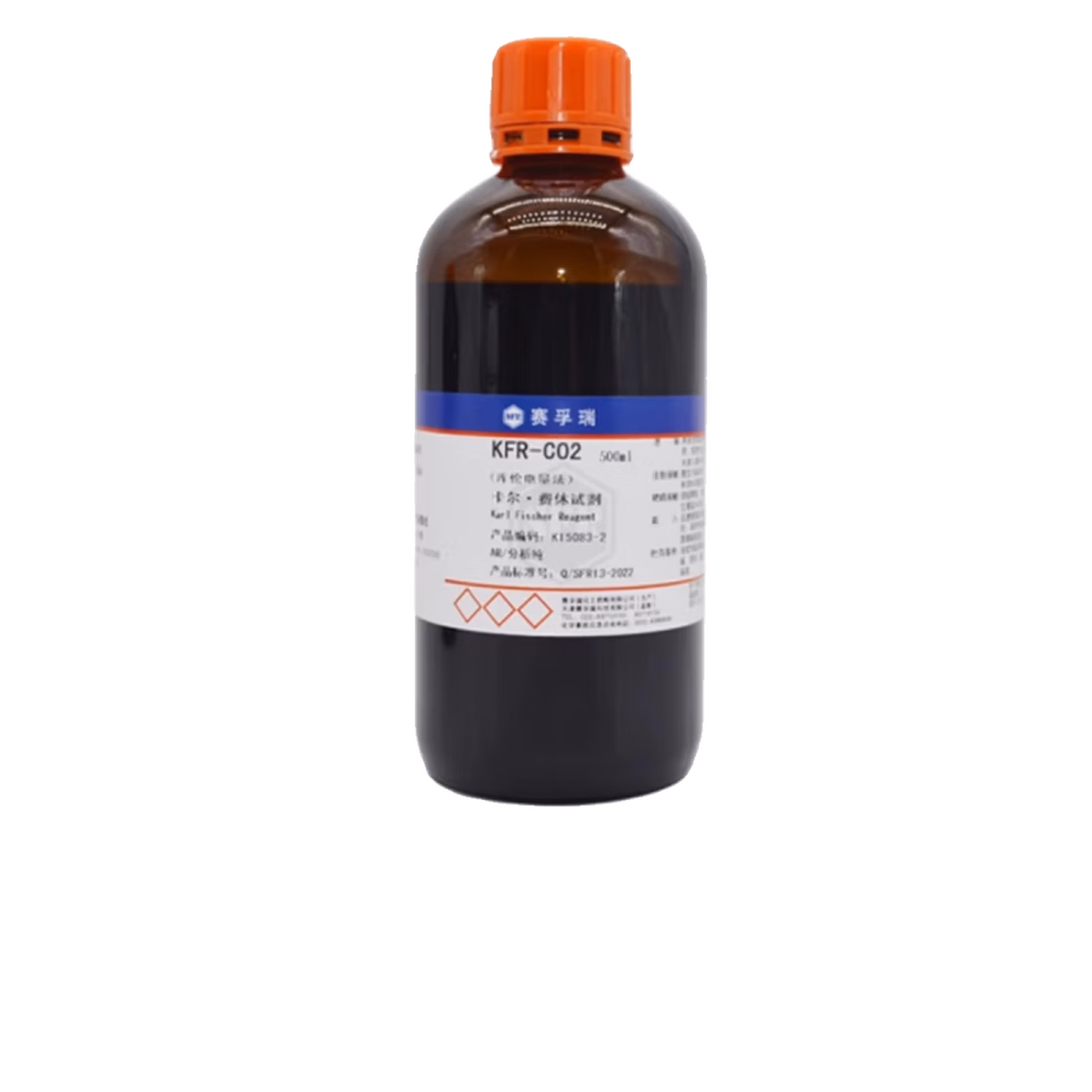 卡尔费休试剂KFR-C02无吡啶库伦电量法通用型 500ML