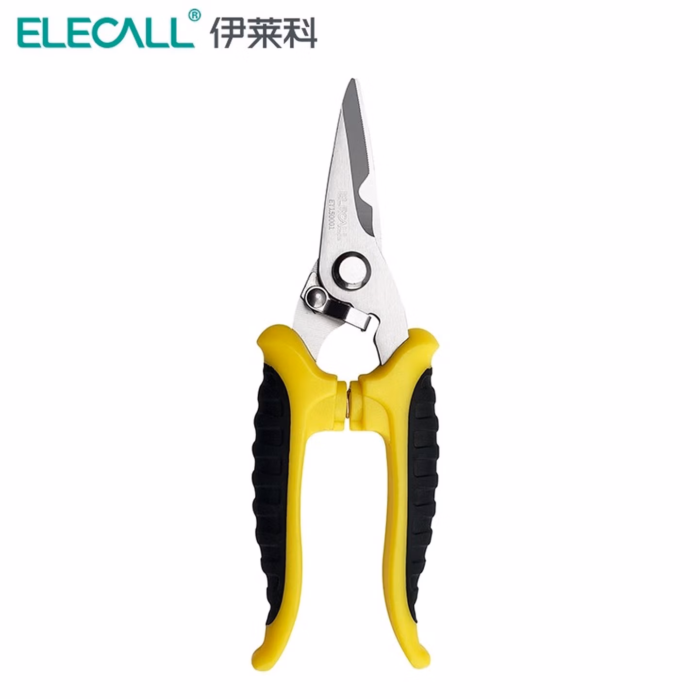 伊莱科（ELECALL）铁皮剪铝皮剪通用不锈钢剪刀多功能剪刀剪子电工剪 铁皮剪 
