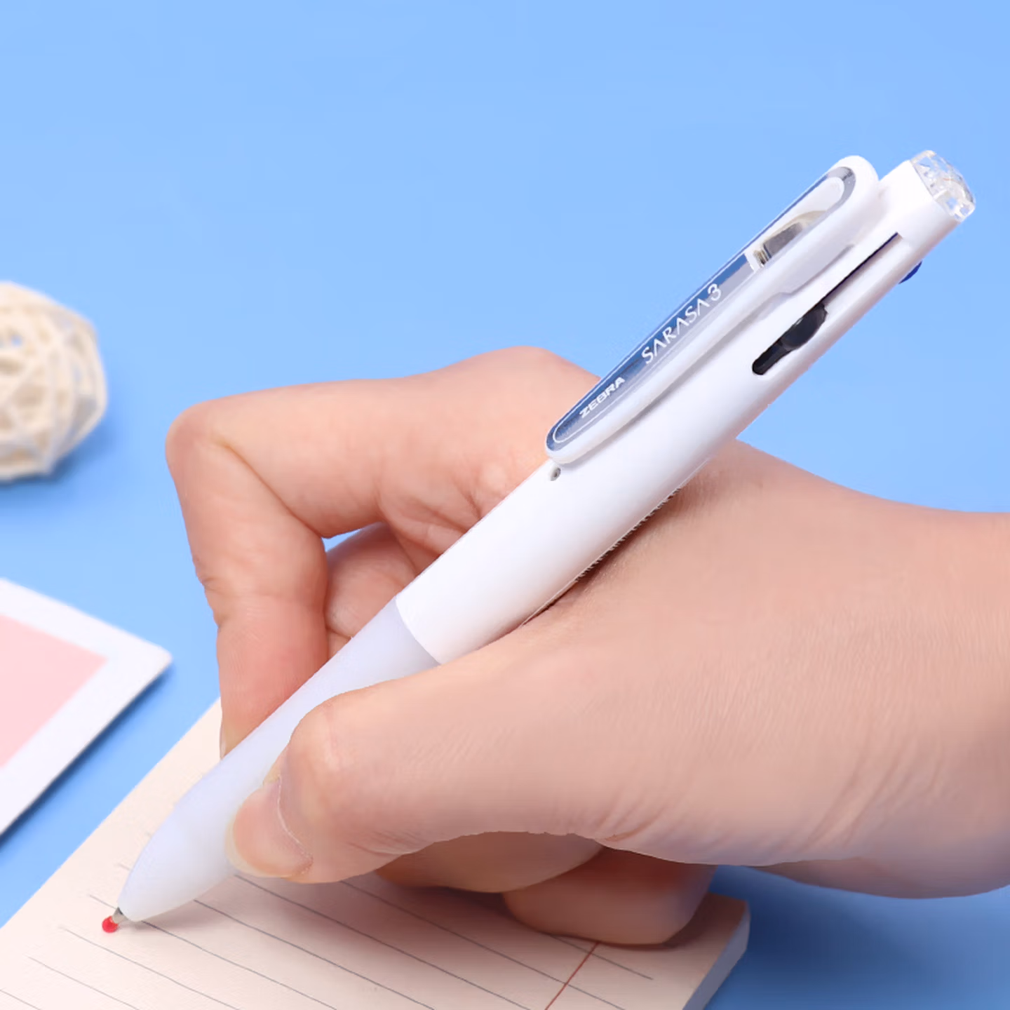 斑马（ZEBRA） 斑马 J3J2 0.5mm 三色按动中性笔 红蓝黑三合一水笔