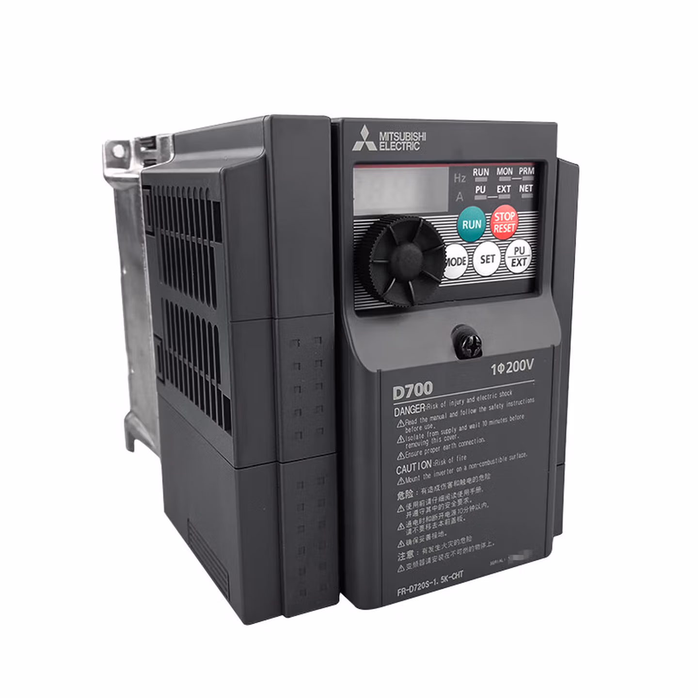 三菱	变频调速器		FR-D740-3.7K-CHT	1	个