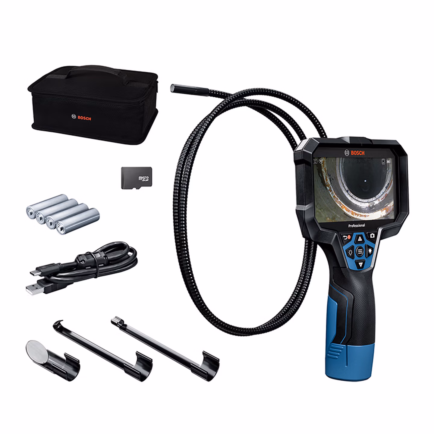 博世（BOSCH）高清工业内窥镜窥视仪检修摄像机GIC4-23C汽修管道高清摄像