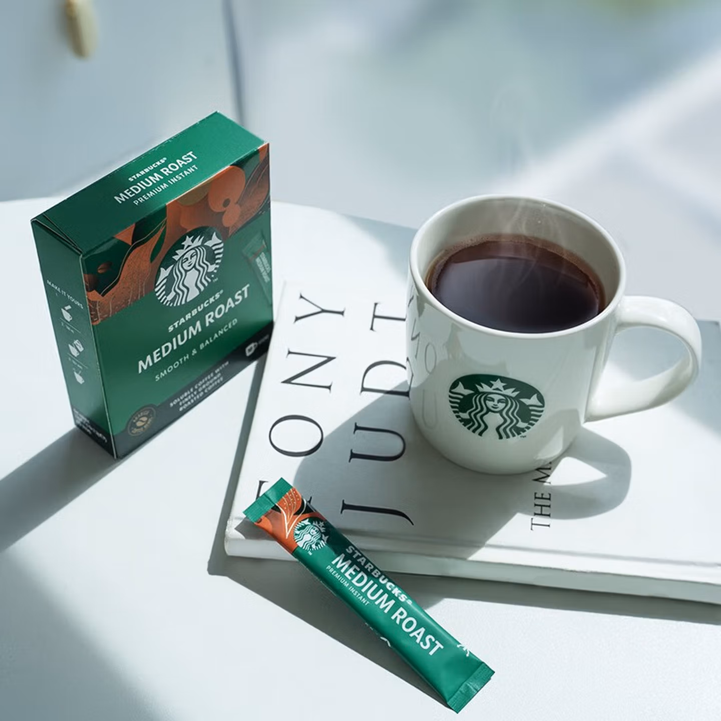 Starbucks 星巴克 精品速溶黑咖啡 随机 2.3g*40袋 双重优惠折后￥93包邮