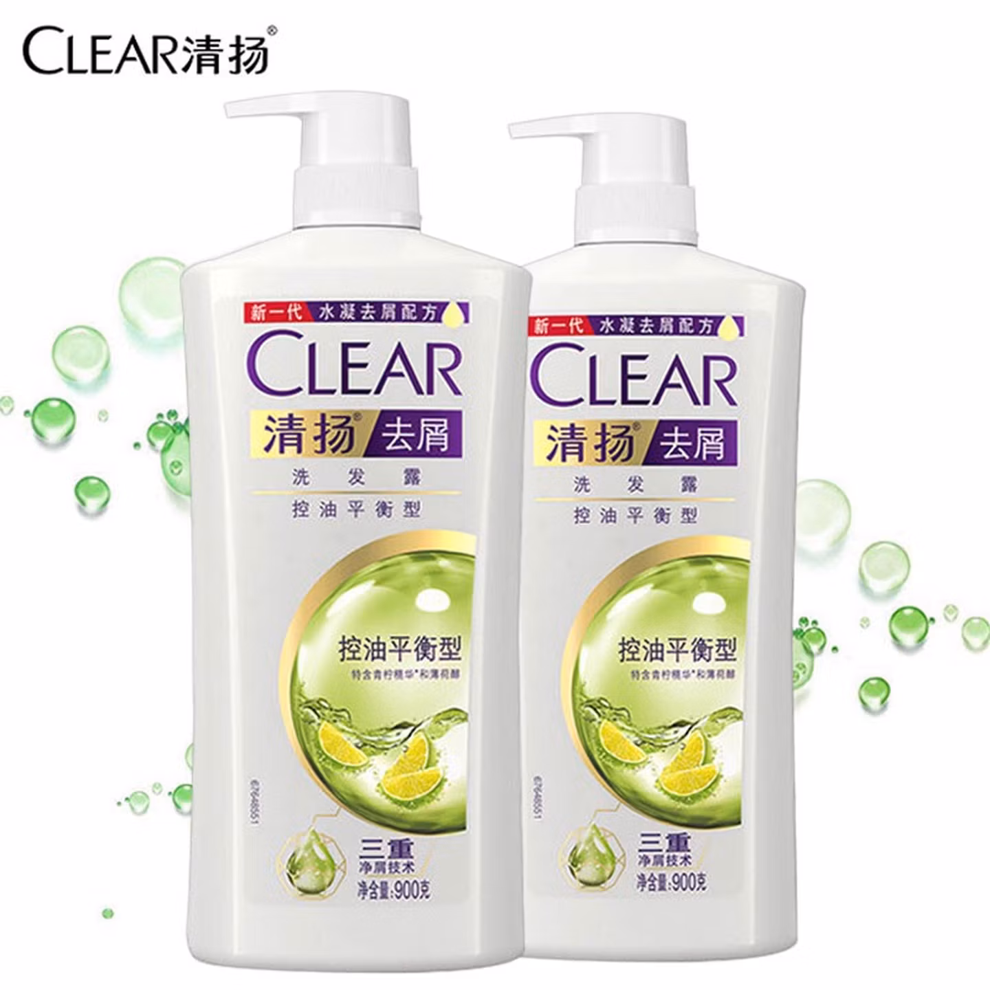 清扬 去屑洗发露 900ml/瓶