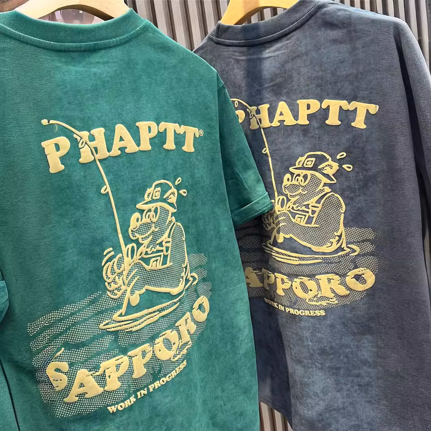 Junior High-end Green 2024 Cotton Knitted Trendy Short-sleeved T-shirt Men's Summer Loose Casual Half-sleeved T-shirt, Green M_viptrois.com