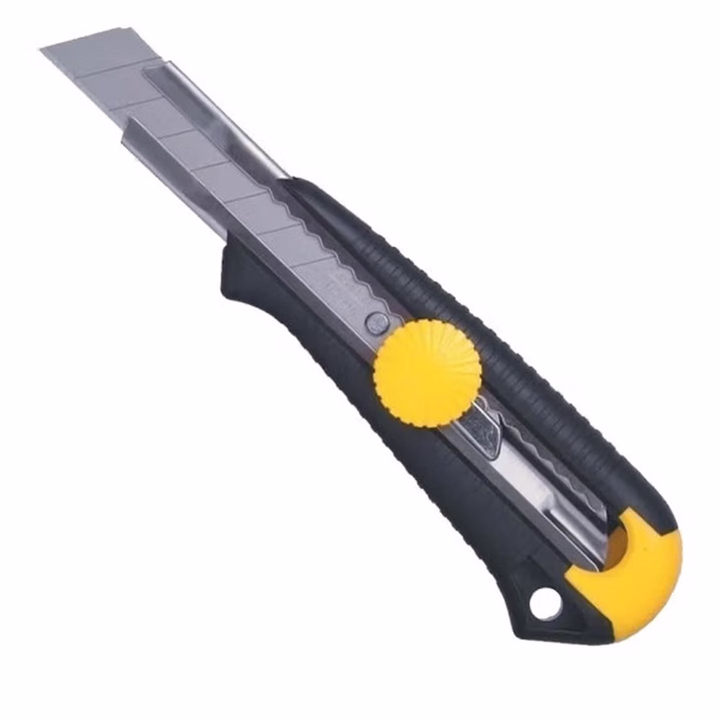 史丹利（STANLEY）DYNAGRIP美工刀手锁式裁纸刀锋利耐用附18mm中号