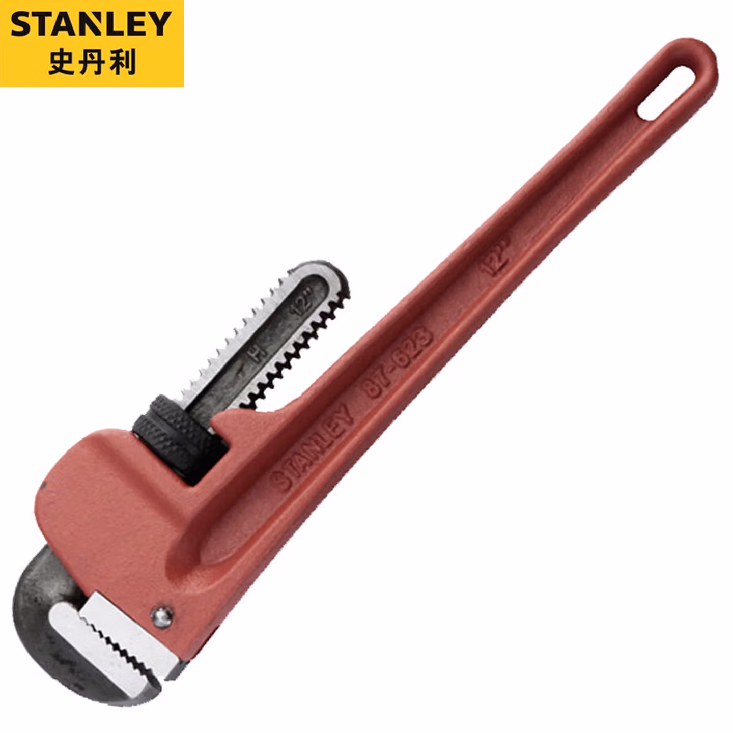 史丹利(STANLEY) 87-624-23 管钳14 工业级重型管钳 管子钳3