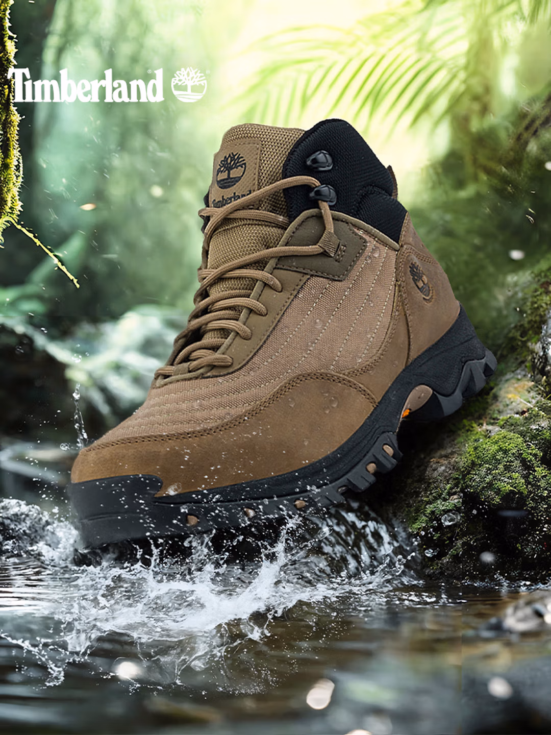 Timberland 添柏岚 户外防水 男式徒步靴 A6CH5 京东优惠券折后¥499.5