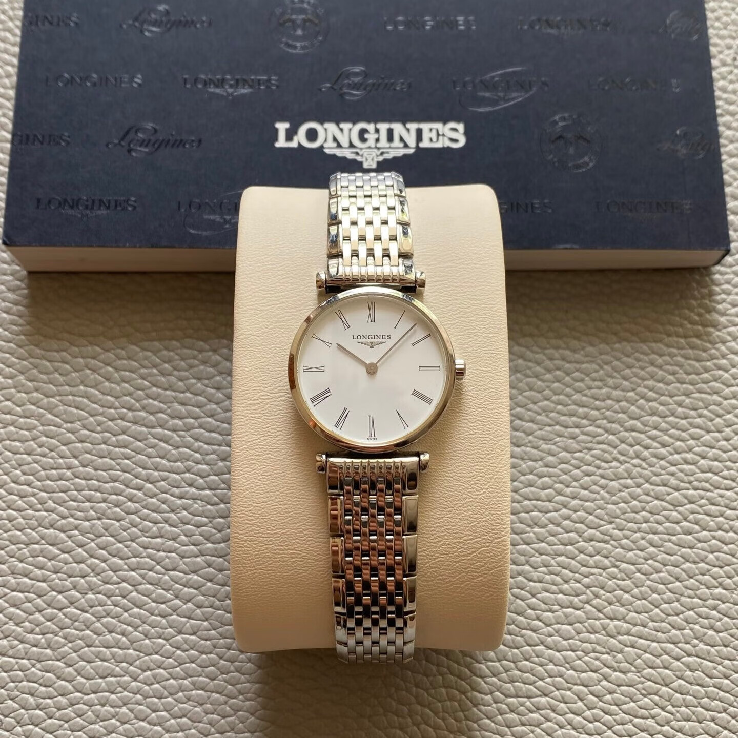 【二手99新】浪琴(Longines)嘉岚优雅系列女表休闲商务石英腕表时尚进口瑞表 L4.209.4.11.6白盘钢带-24MM