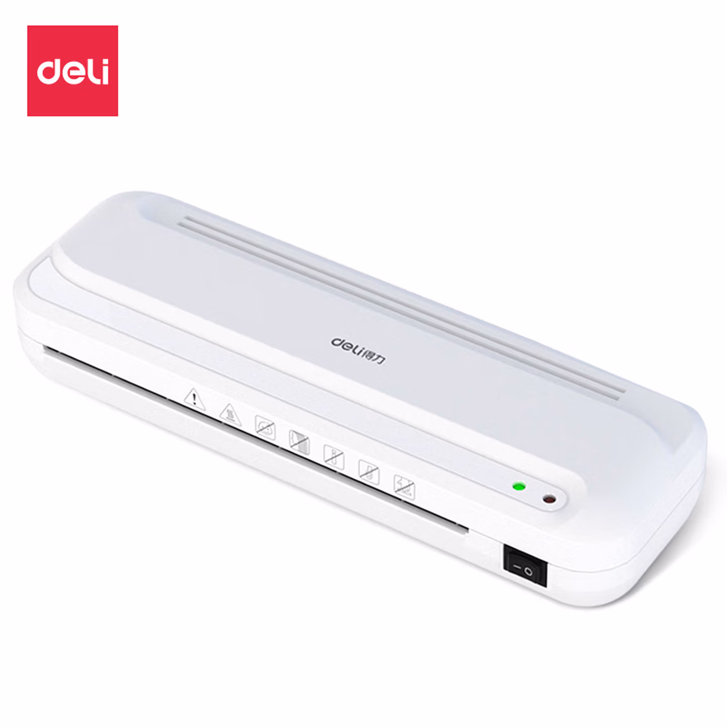 得力（deli）2132得力家用办公照片塑封机过塑机可用a4及以下塑封过塑膜小型