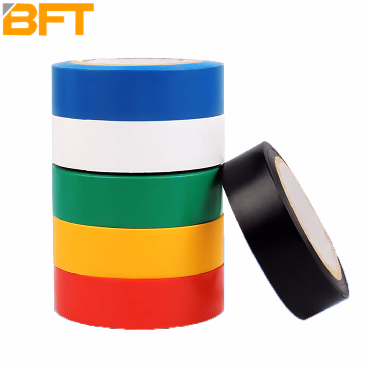 贝傅特 电工胶布 电气绝缘胶带 PVC防水胶带 15mm*9m 混色10卷装