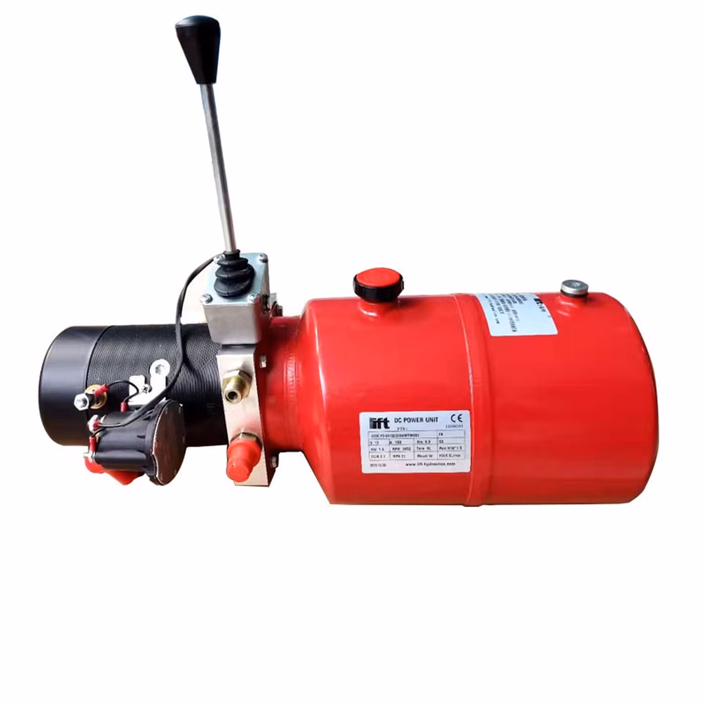 电瓶叉车配件动力单元半电动液压堆高车直流动力电机泵站 12V常用通配款 动力单元