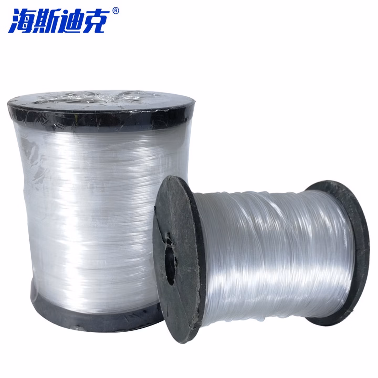 海斯迪克 工地施工线 透明尼龙线聚乙烯鱼丝线工程建筑施工线捆扎线