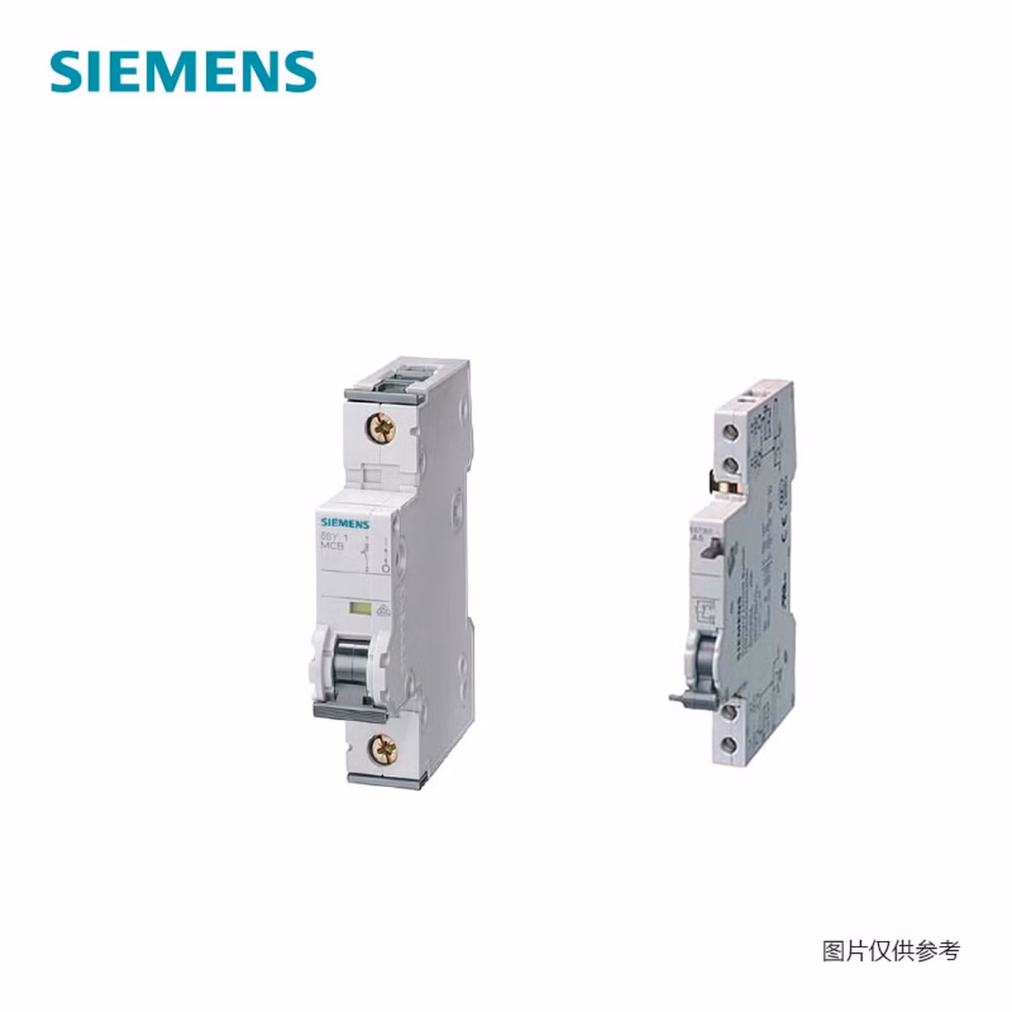 西门子 5SY5 直流微型断路器 1P C4A 5SY51047CC带辅助触点 