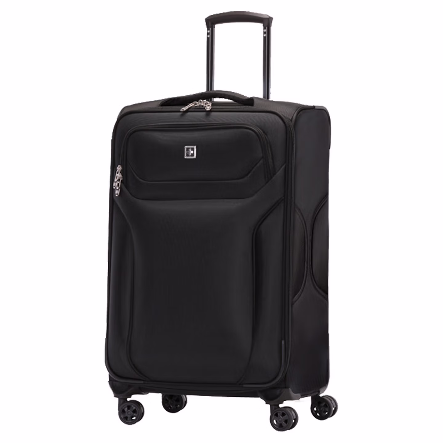 SUISSEWIN Oxford Cloth Case Wear-resistant Scratch-resistant Large-capacity Trolley Case Men's And Women's Business Travel Luggage Suitcase Students_voghion.com