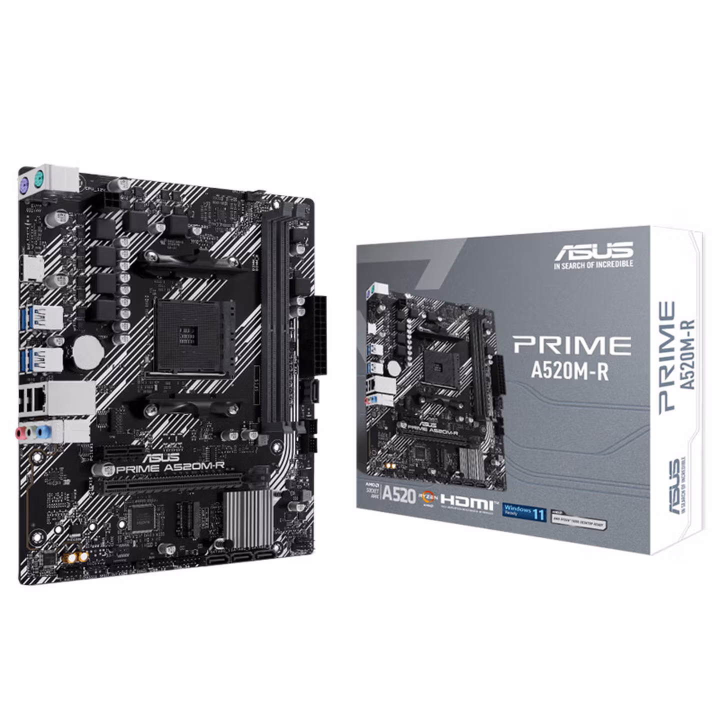 华硕B550M重炮手/B550M-K ARGB/A520M主板支持AMD 550