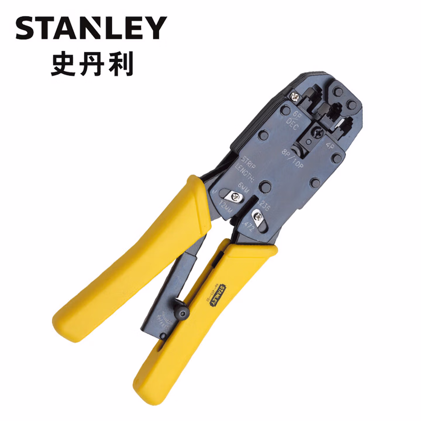 史丹利（STANLEY）84-865-22 电讯接头压接钳6P/8P 200mm