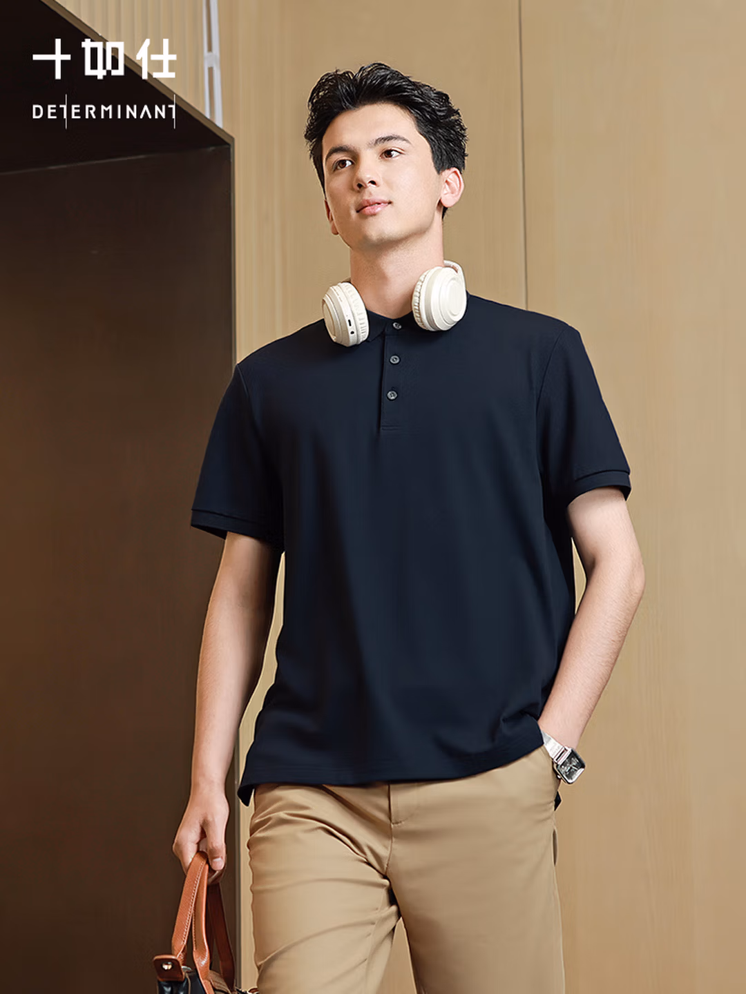 十如仕 二代汗无痕抗菌 男式短袖POLO衫 P21 京东优惠券折后￥129 多色可选