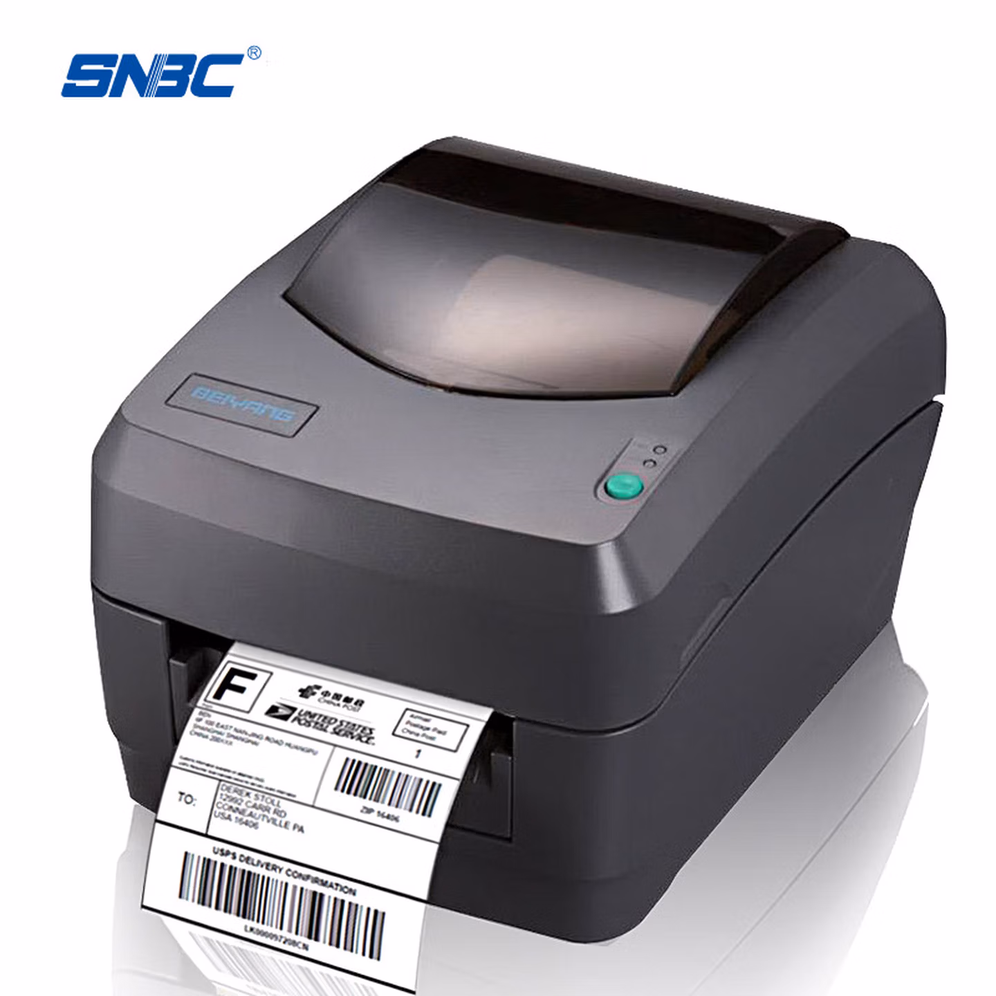 新北洋（SNBC）BTP-L42 条码标签打印机热转印热敏多功能铜版水洗唛吊牌珠