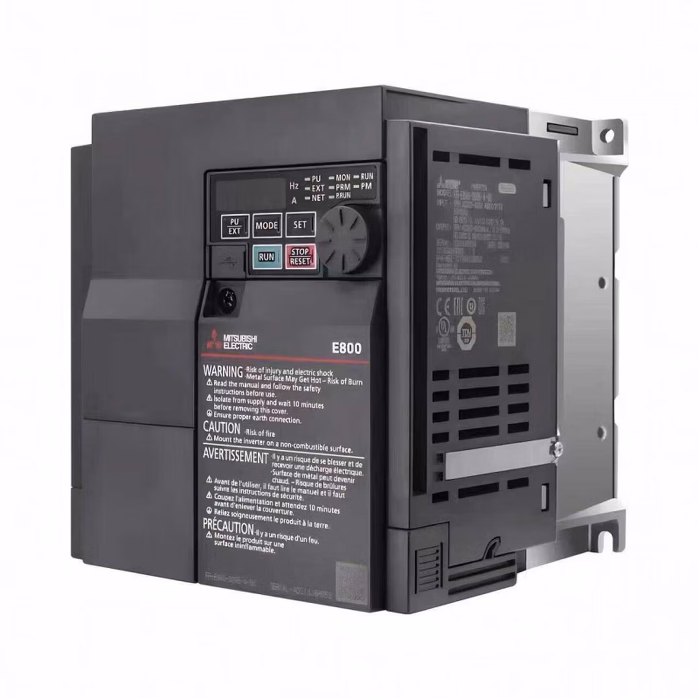 三菱	变频器		FR-E840-0095  3.7kw	1	台