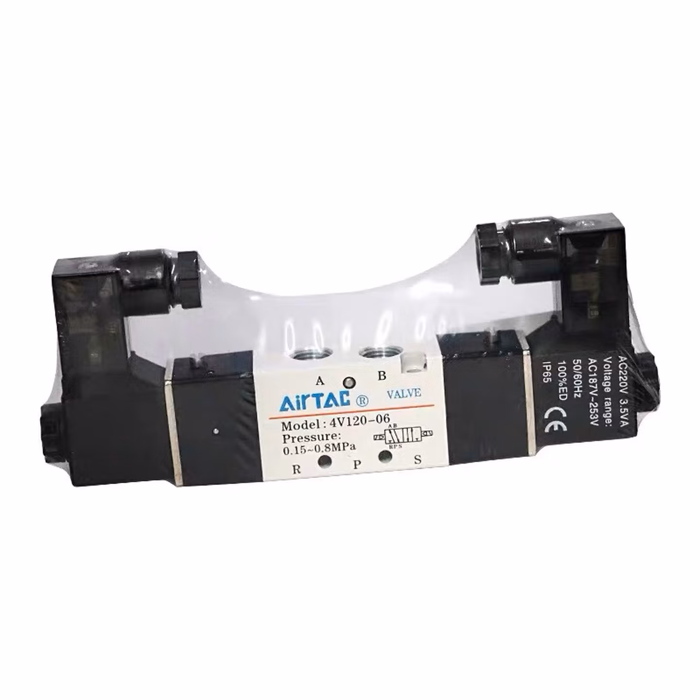 亚德客（AIRTAC）电磁阀4v220-08/4v120-06/4v320-10