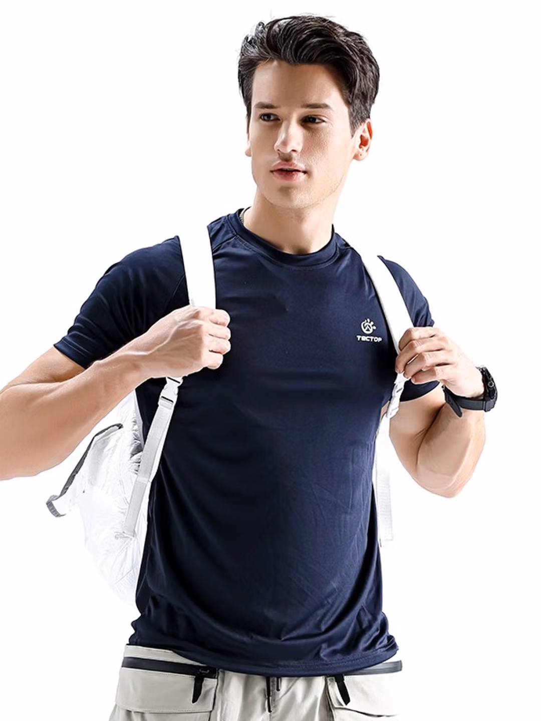 TECTOP 探拓 7A抑菌 轻薄透气速干T恤*2件 双重优惠折后￥45包邮 男、女多色可选