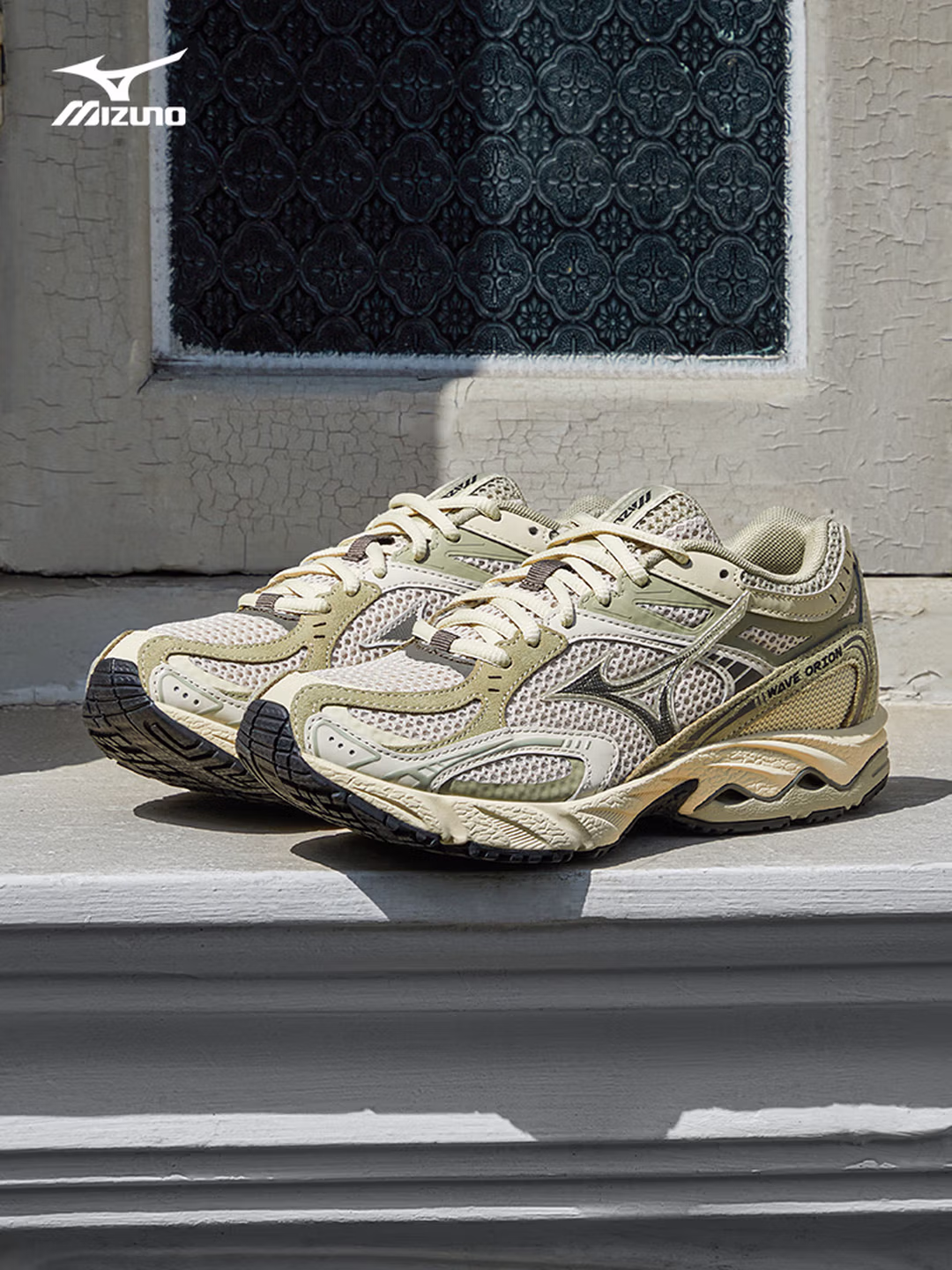 Mizuno 美津浓 WAVE ORION 男款复古千禧风缓震支撑运动鞋 Plus会员折后￥318