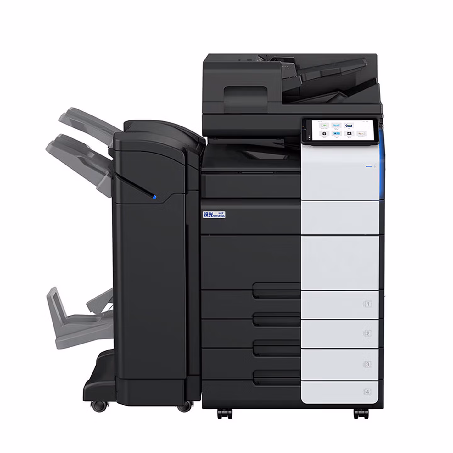 汉光联创国产品牌黑色多功能复合机/复印机 HGF6456S主机+输稿器+四纸盒+